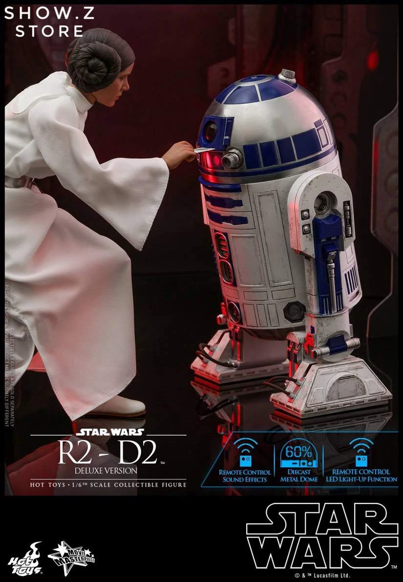 Hot Toys 1/6 Star Wars R2-D2 MMS511 Deluxe Version - Image 4