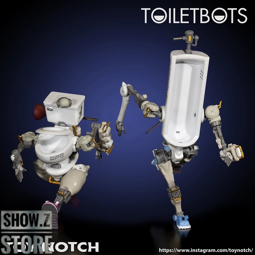 Toy Notch Fun Connection FC-01 Toiletbots Set Of 2 - Image 4