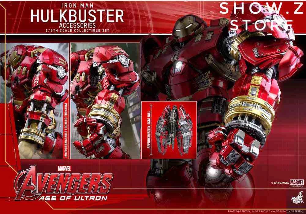 Hot Toys HT 1/6 Jackhammer Arm Accessory Set For Iron Man Hulkbuster ACS006 Avengers: Age Of Ultron - Image 4