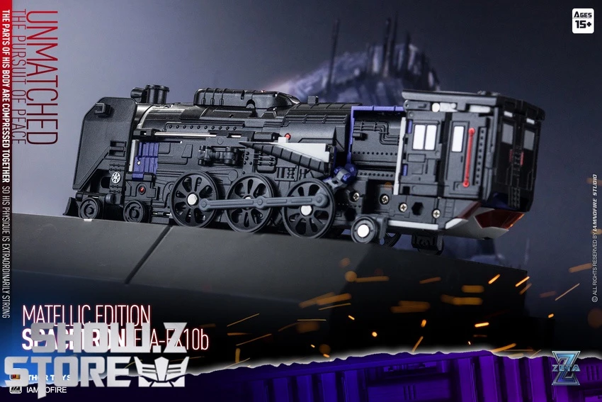 Zeta Toys EX-10B Spacetron Astrotrain Metallic Version - Image 8