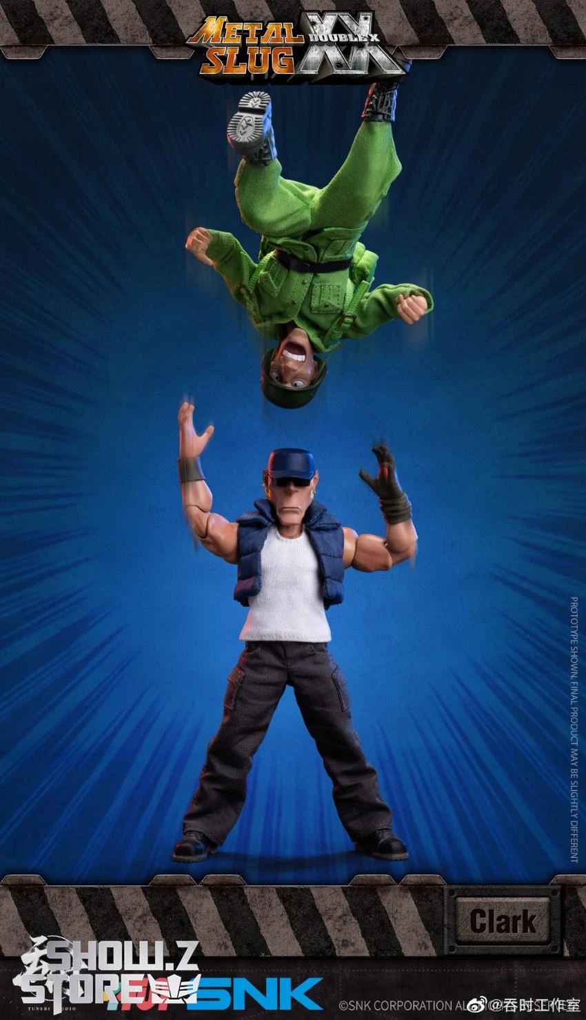 Tunshi Studio 1/12 SNK Licensed Metal Slug 3 Clark - Image 4