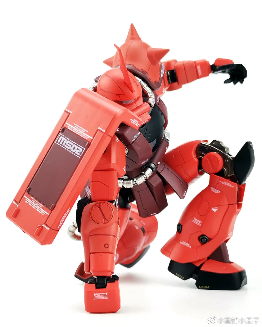 Metal Soldier MS 1/100 MS-06S MS06S Char's Zaku II Side 3 Side3 Red Comet Gundam Mobile Suit - Image 9