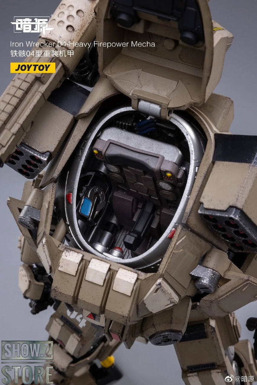JoyToy Source 1/24 Iron Wrecker 04 Heavy Firepower Mecha W/ Pilot - Image 11