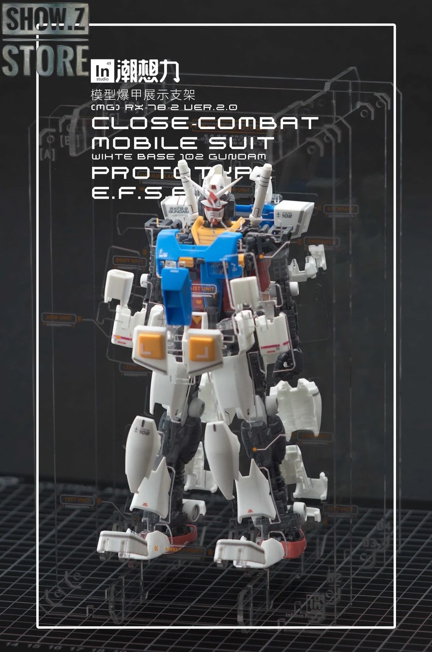 Inforce MG02 MG 1/100 RX-78-2 GUNDAM Ver.2.0 Internal Structure Showcase Display - Image 6