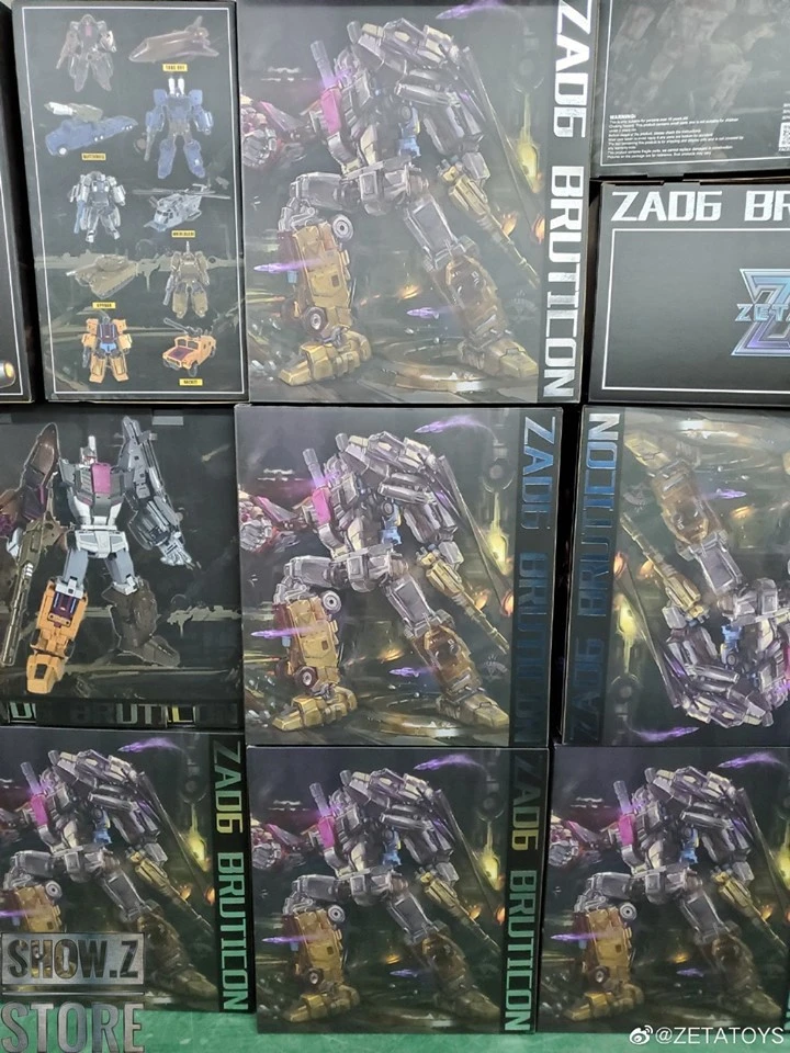 Zeta Toys ZA-06 Bruticus Full Set Of 6 - Image 11