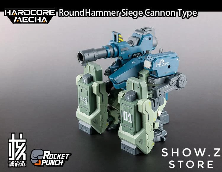 Rocket Punch Hardcore Mecha M2148S M2148X RoundHammer Siege & Particle Cannon Type - Image 9