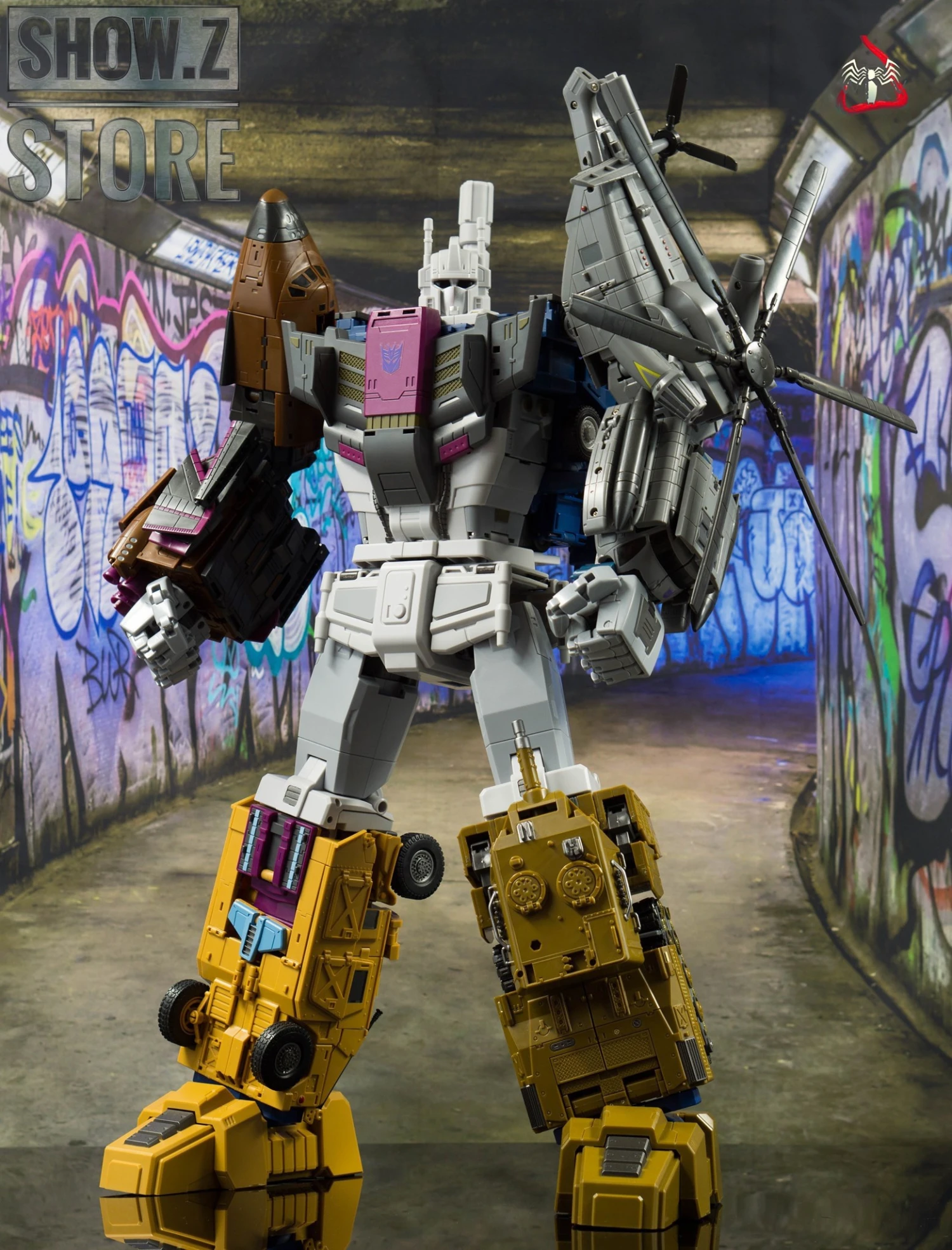 Zeta Toys ZA-06 Bruticus Full Set Of 6 - Image 6