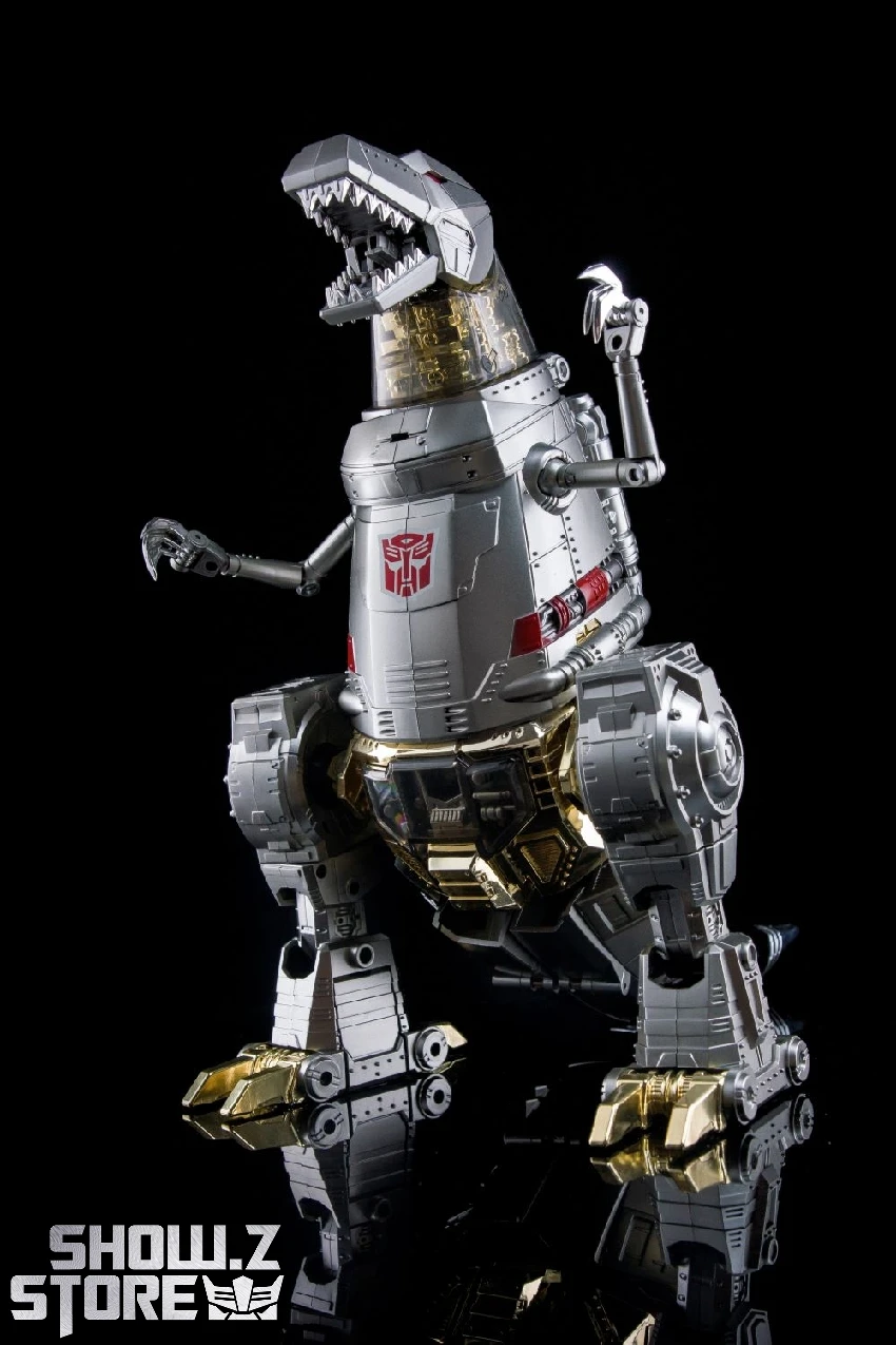 4th Party MP-08 King Grimlock Reximus Prime Oversized Stainless Steel Color Version - Image 7