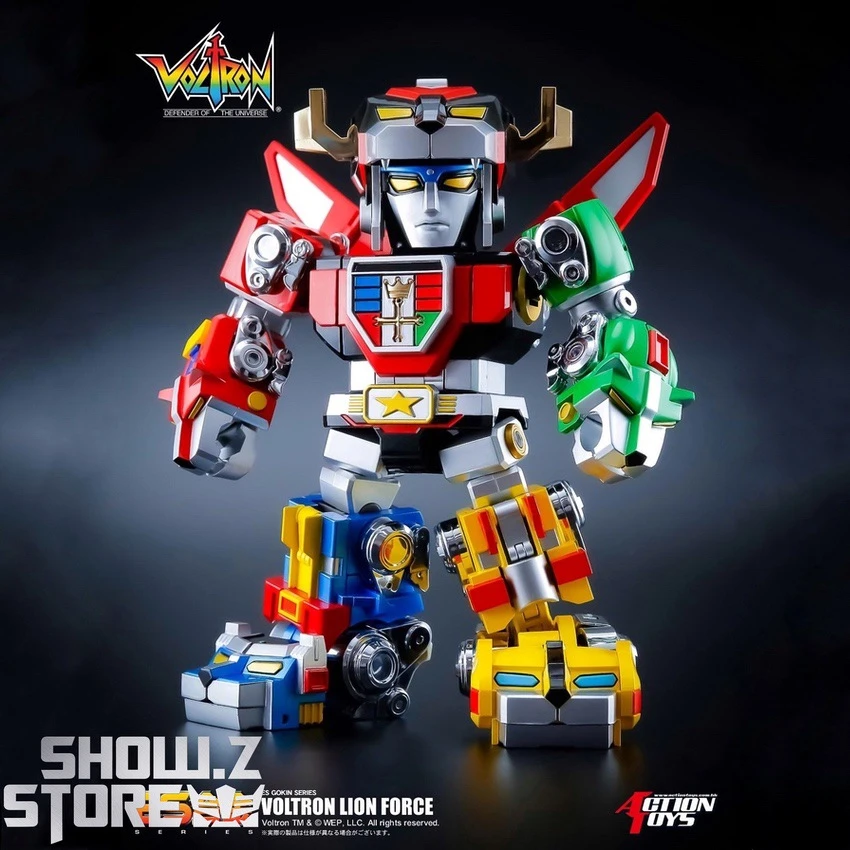 Action Toys Voltron Defender Of The Universe ES Gokin Voltron Lion Force - Image 2