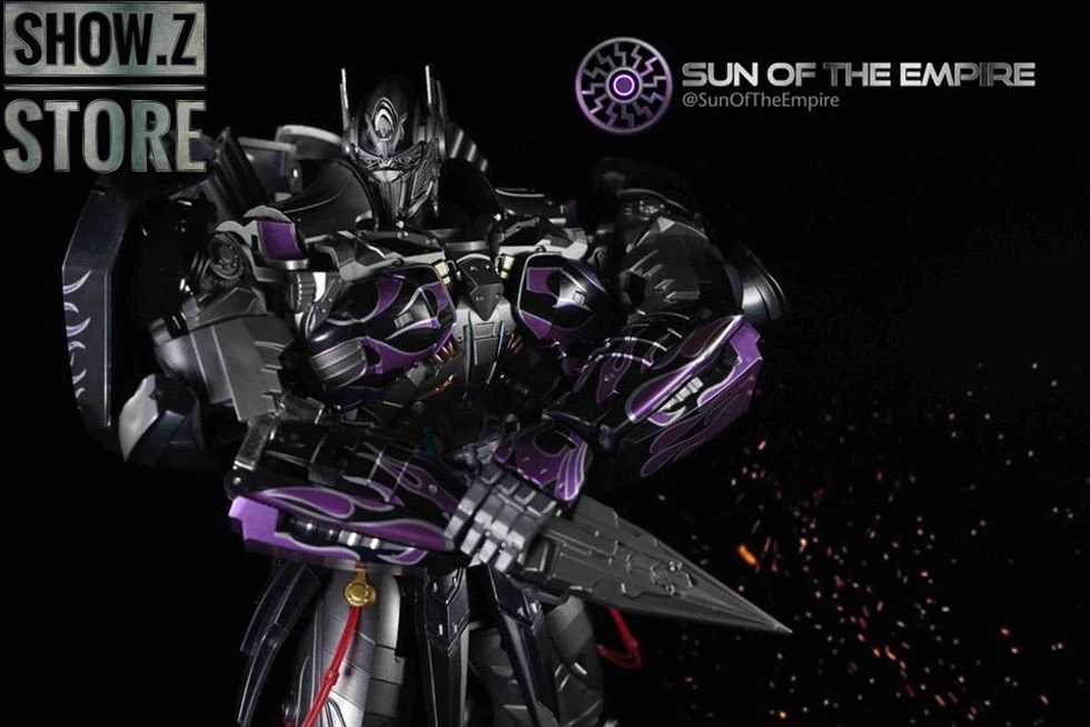 Unique Toys R-02V Challenger Optimus Prime Purple Version - Image 3