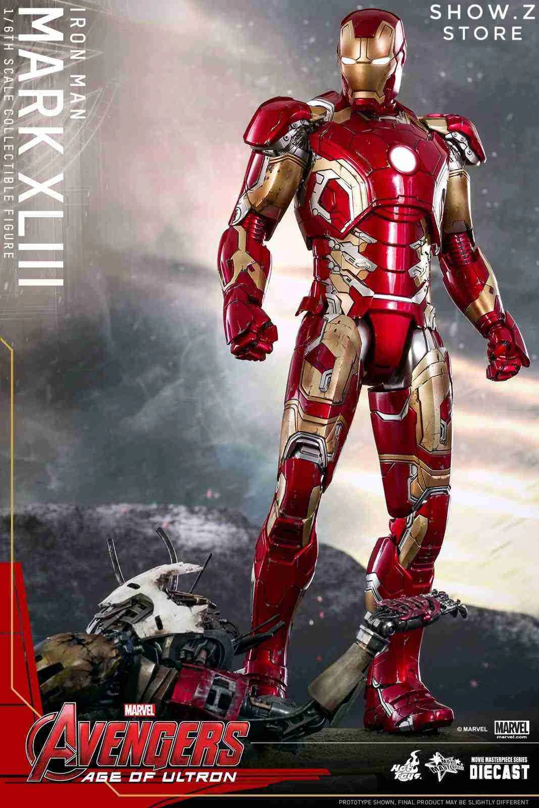 Hot Toys HT 1/6 Iron Man Mark XLIII MK43 MMS278D09 Avengers: Age Of Ultron Collectible Figure - Image 8