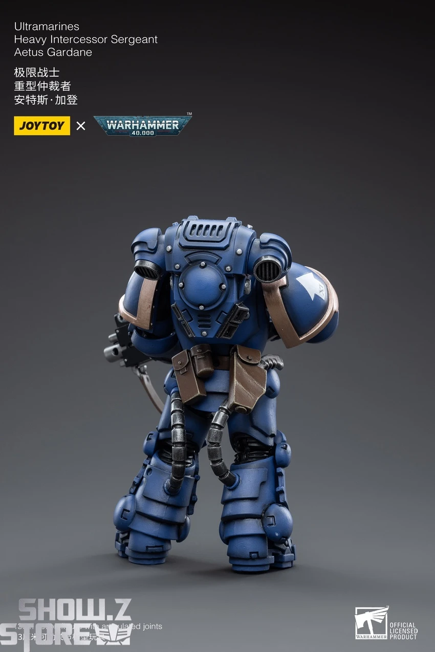 JoyToy Source 1/18 Warhammer 40K Ultramarines Heavy Intercessor Sergeant Aetus Gardane - Image 8