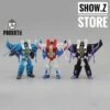 Pocket Toys PT01 PT02 PT03 Starscream Thundercracker Skywarp Coneheads Set Of 3