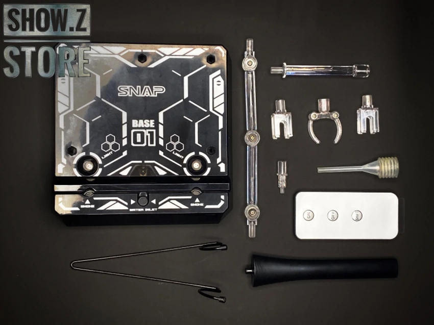 SNAP Remote Smoke Display Stand W/ LED Silver Version - Image 5