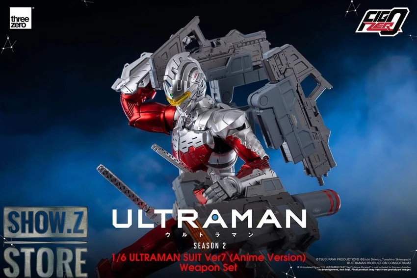Threezero 1/6 Upgrade Weapon Set For Ultraman Suit Ver.7 Anime Version - Image 5