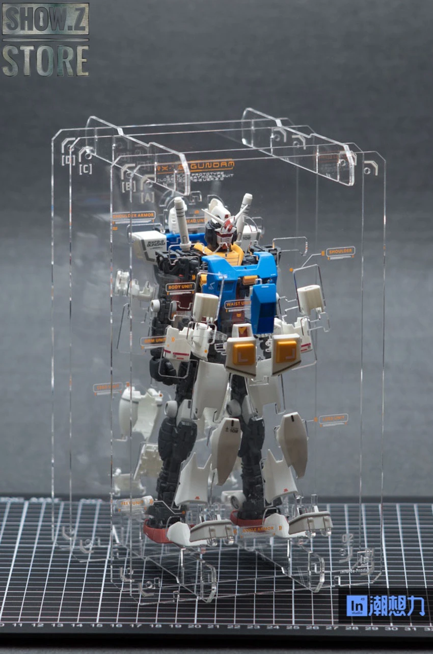 Inforce MG02 MG 1/100 RX-78-2 GUNDAM Ver.2.0 Internal Structure Showcase Display - Image 13