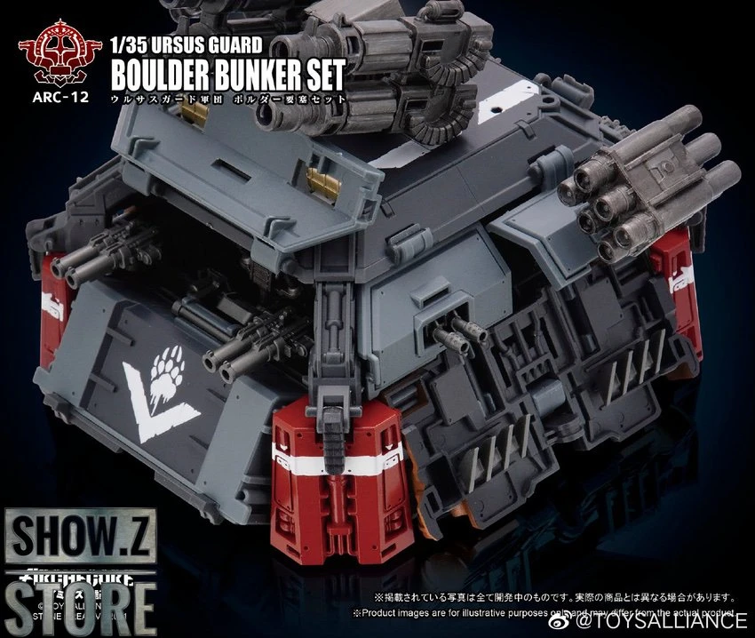 Toys Alliance ARC-12 Ursus Guard Boulder Bunker Set - Image 4