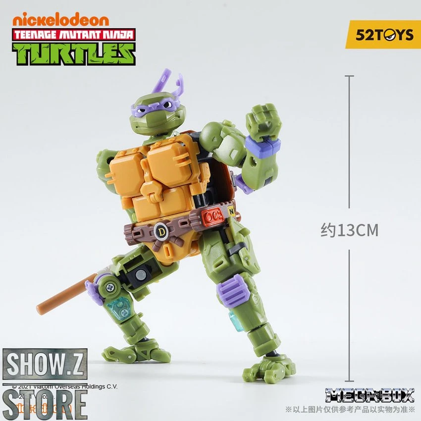 52Toys Megabox MB-20 Teenage Mutant Ninja Turtles Donatello