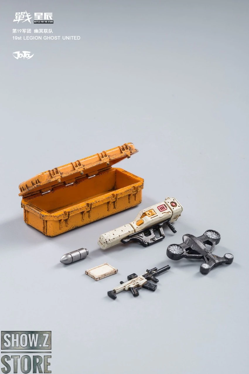 JoyToy Source 1/18 19st Ghost United Legion & Grice Anna Set Of 4 - Image 19