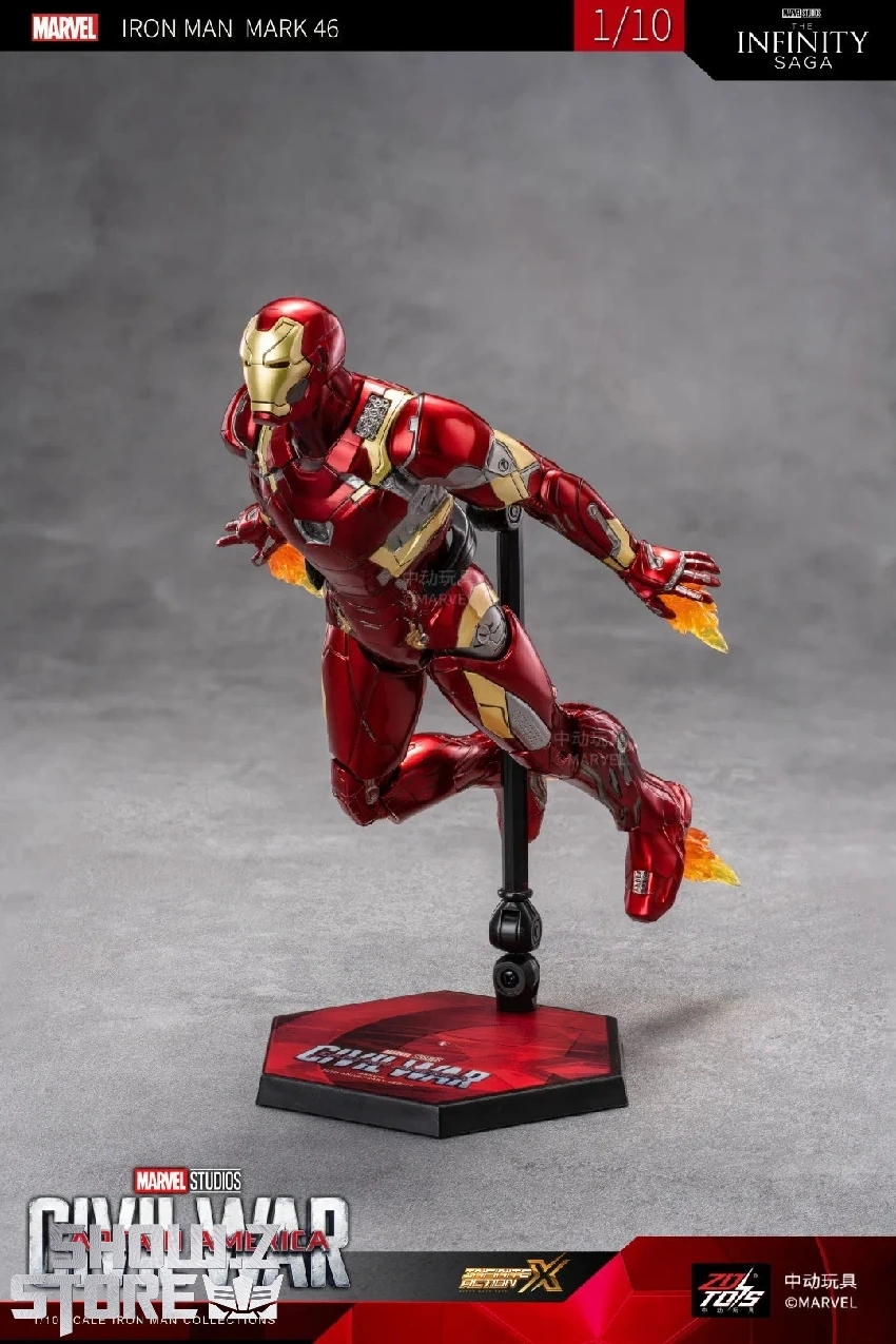ZT Toys Marvel Licensed 1/10 Iron Man Mark 46 - Image 10