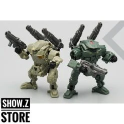 MechFansToys Lost Planet Powered-suit DA04 Desert & DA05 Green Diaclone