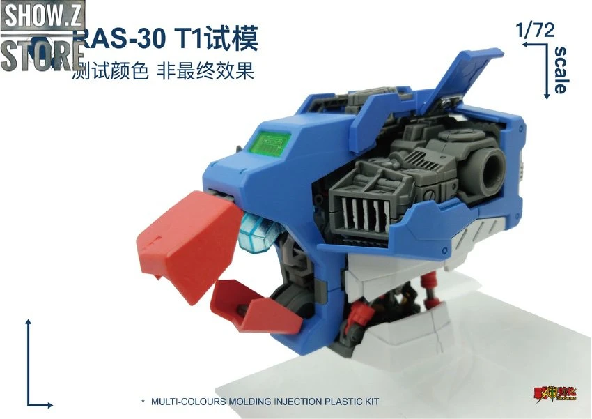 Rodams 1/72 RAS-30 RX-78GP03S Gundam Orange Version Model Kit - Image 7