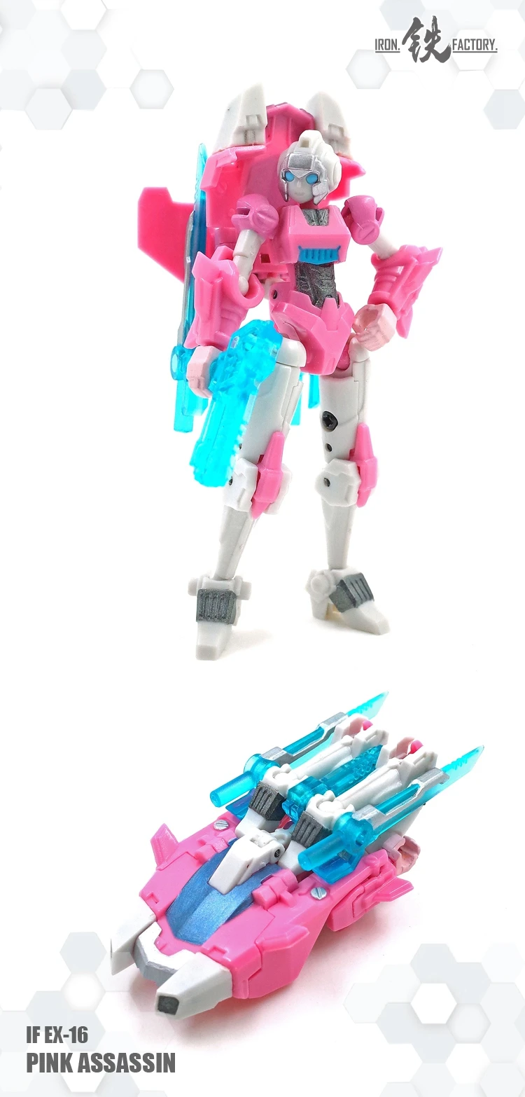 IronFactory IF-EX16 Pink Assassin Arcee - Image 6