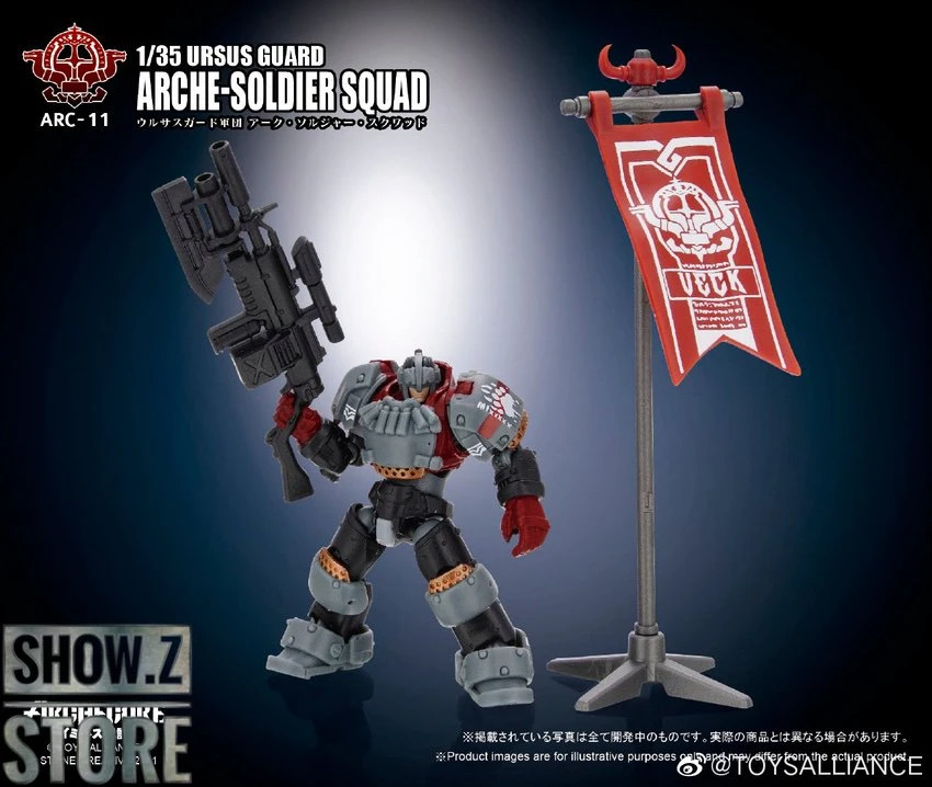 Toys Alliance ARC-11 Ursus Guard Arche-Soldier Squad Set Of 3 - Image 5