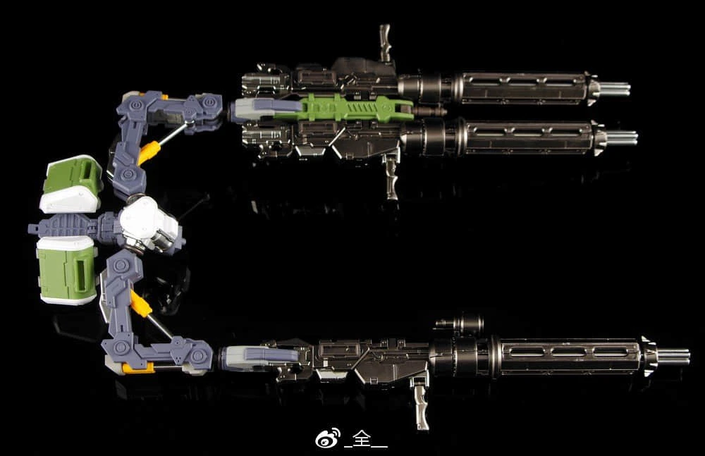 Metal Club MC Beam Gatling Gun Add On Kit For Metal Club 1/100 NZ-666 Kshatriya Gundam - Image 9