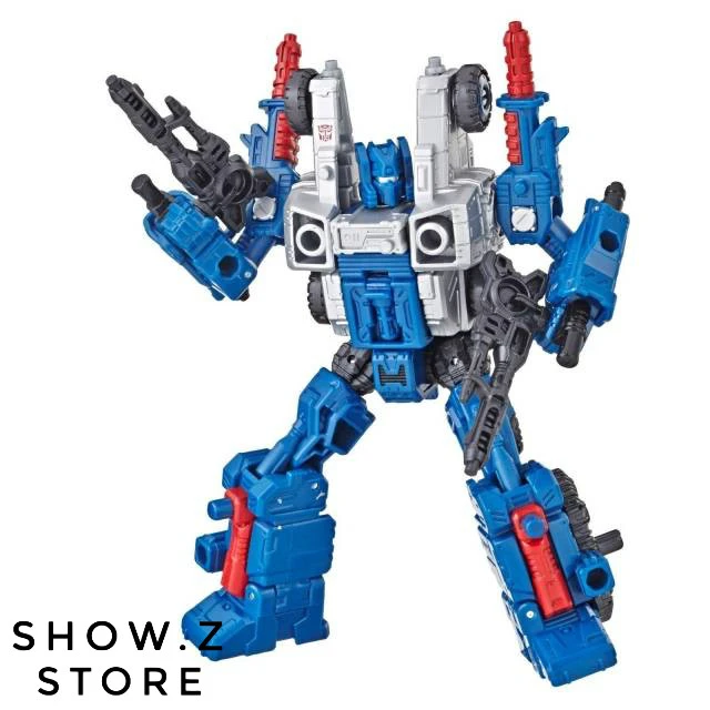 Takara TOMY War For Cybertron Siege Deluxe Wave 1 Sideswipe Hound Cog Skytread Set Of 4 - Image 5