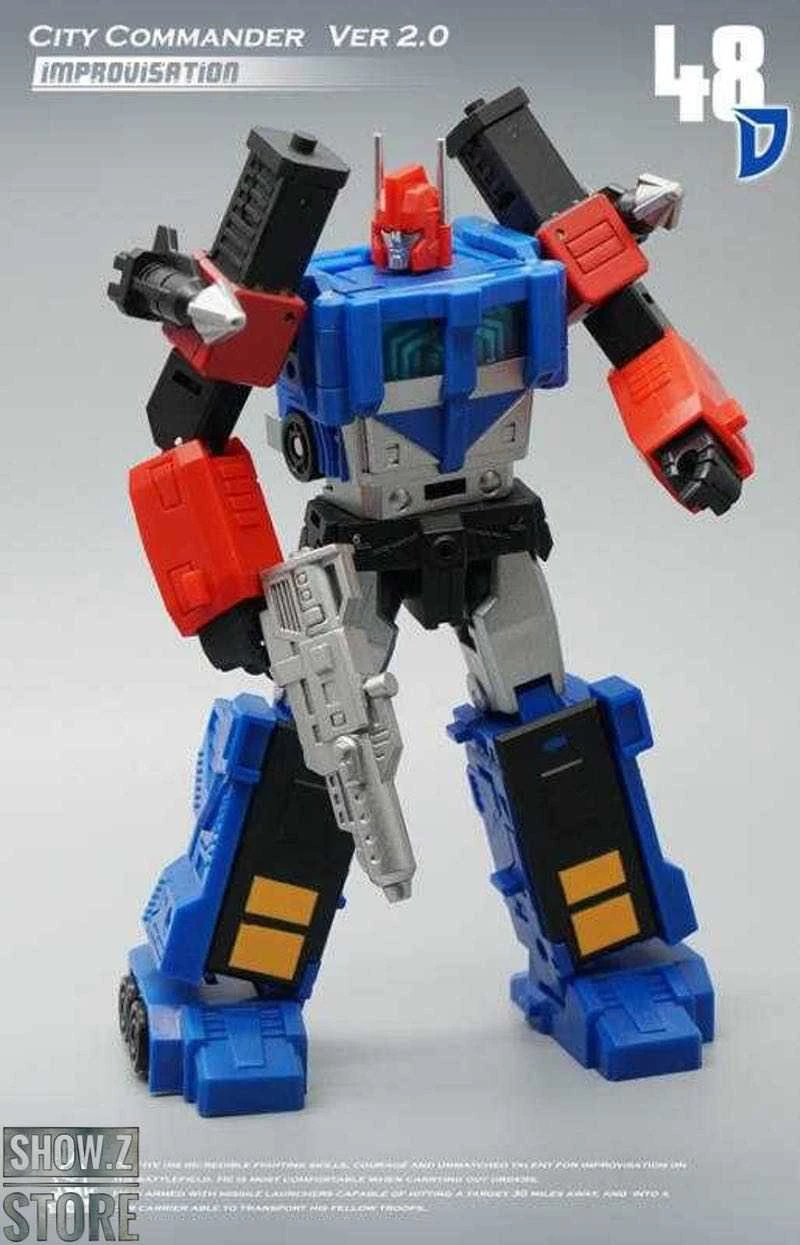 MechFansToys MF48D City Commander Ultra Magnus Version 2.0 Diaclone Color Scheme - Image 3