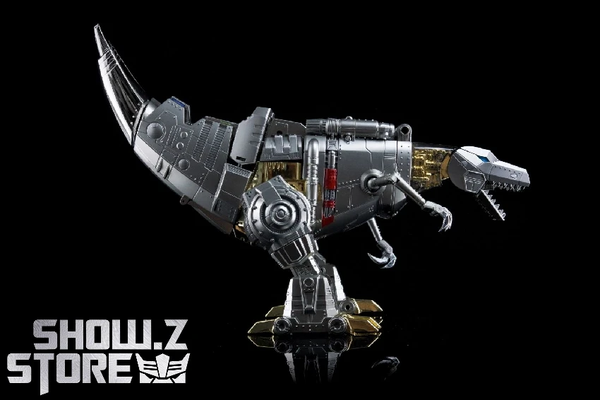 4th Party MP-08 King Grimlock Reximus Prime Oversized Stainless Steel Color Version - Image 3