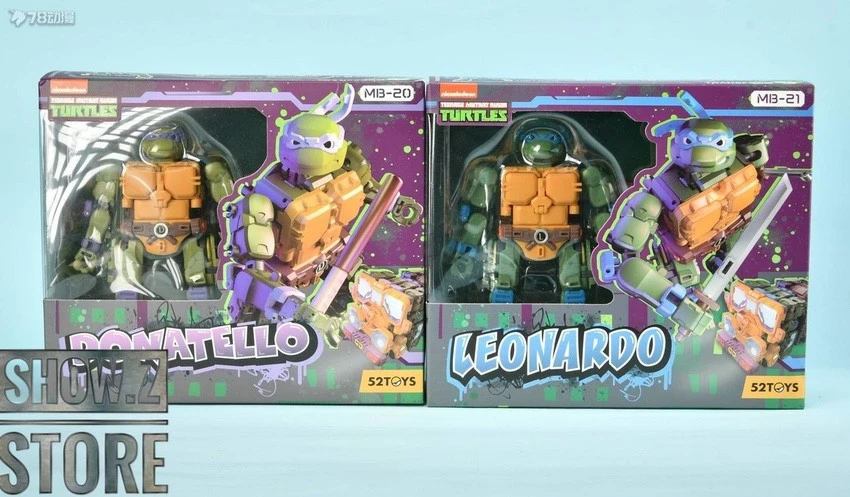 52Toys Megabox MB-21 Teenage Mutant Ninja Turtles Leonardo - Image 2