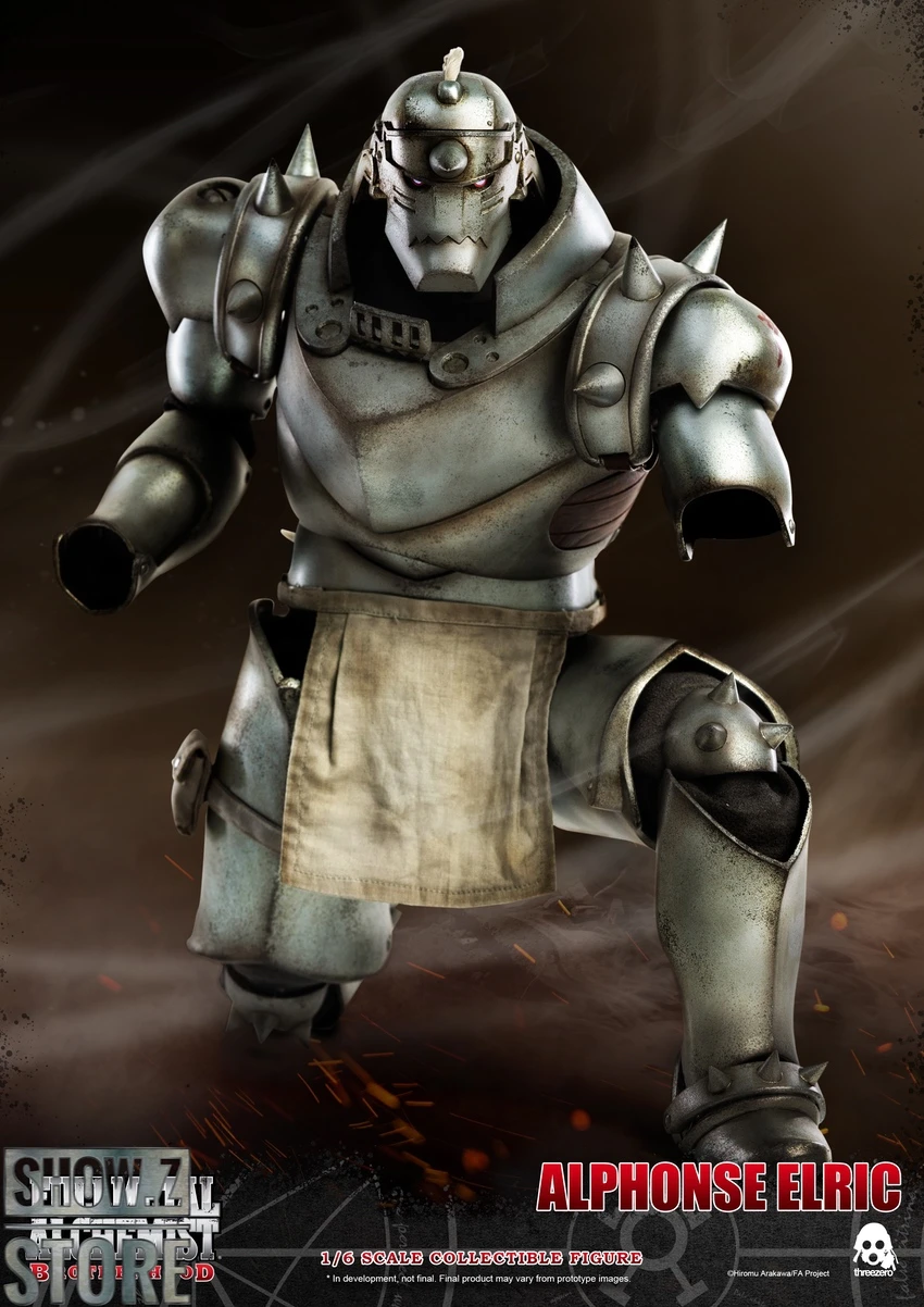 ThreeZero Toys 1/6 Fullmetal Alchemist: Brotherhood Edward & Alphonse Elric Twin-Pack - Image 9