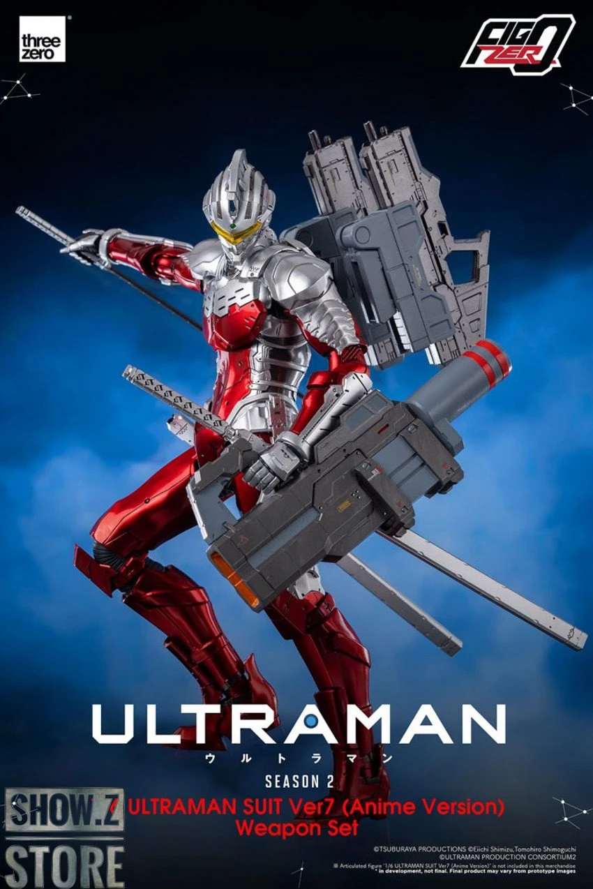 Threezero 1/6 Upgrade Weapon Set For Ultraman Suit Ver.7 Anime Version - Image 13