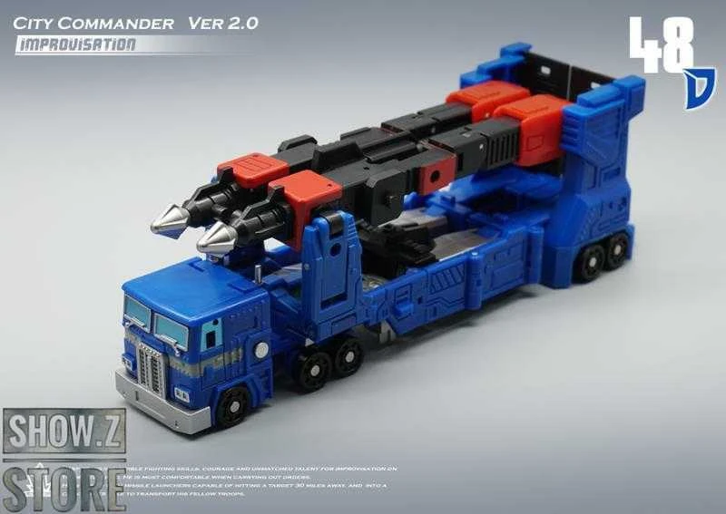 MechFansToys MF48D City Commander Ultra Magnus Version 2.0 Diaclone Color Scheme - Image 8