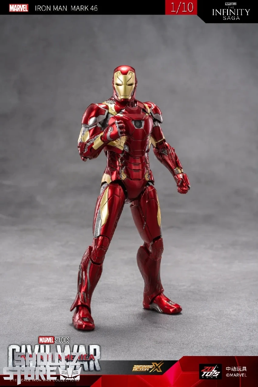 ZT Toys Marvel Licensed 1/10 Iron Man Mark 46 - Image 6