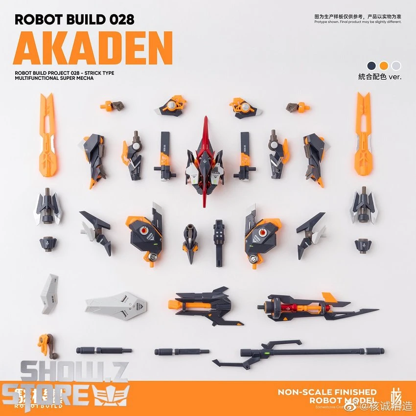 Earnestcore Craft RB-28 Robot Build Akaden Strick Type - Image 12