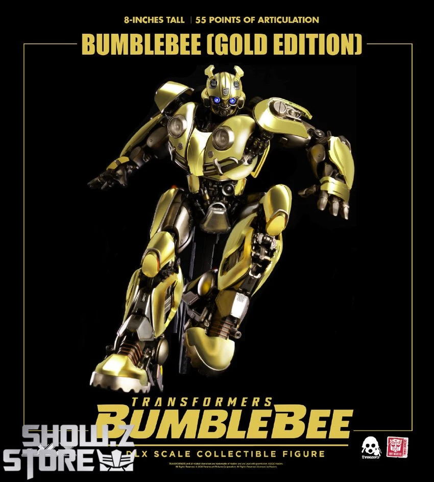 Threezero & Hasbro 3Z0294-EX Bumblebee Golden Version - Image 2