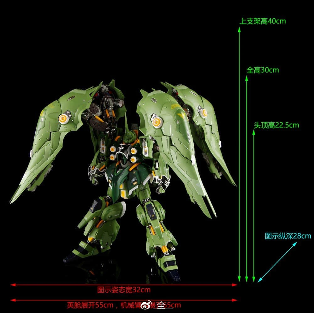 Metal Club MC 1/100 NZ-666 Kshatriya MB MB Style Gundam Unicorn - Image 7