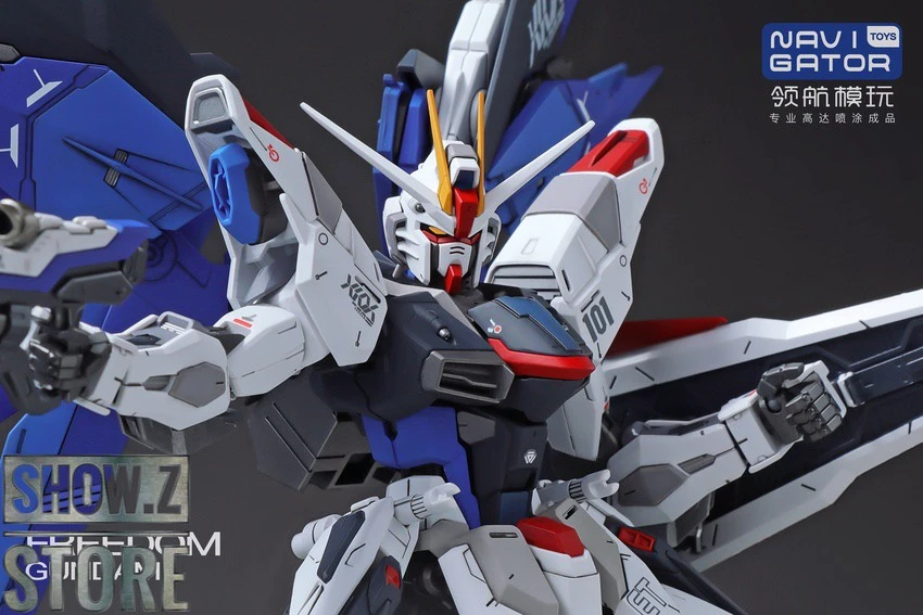 Navigator Toys Pre-Painted & Pre-Assembled Bandai ZGMF-X10A Freedom Gundam Ver.2.0 - Image 6