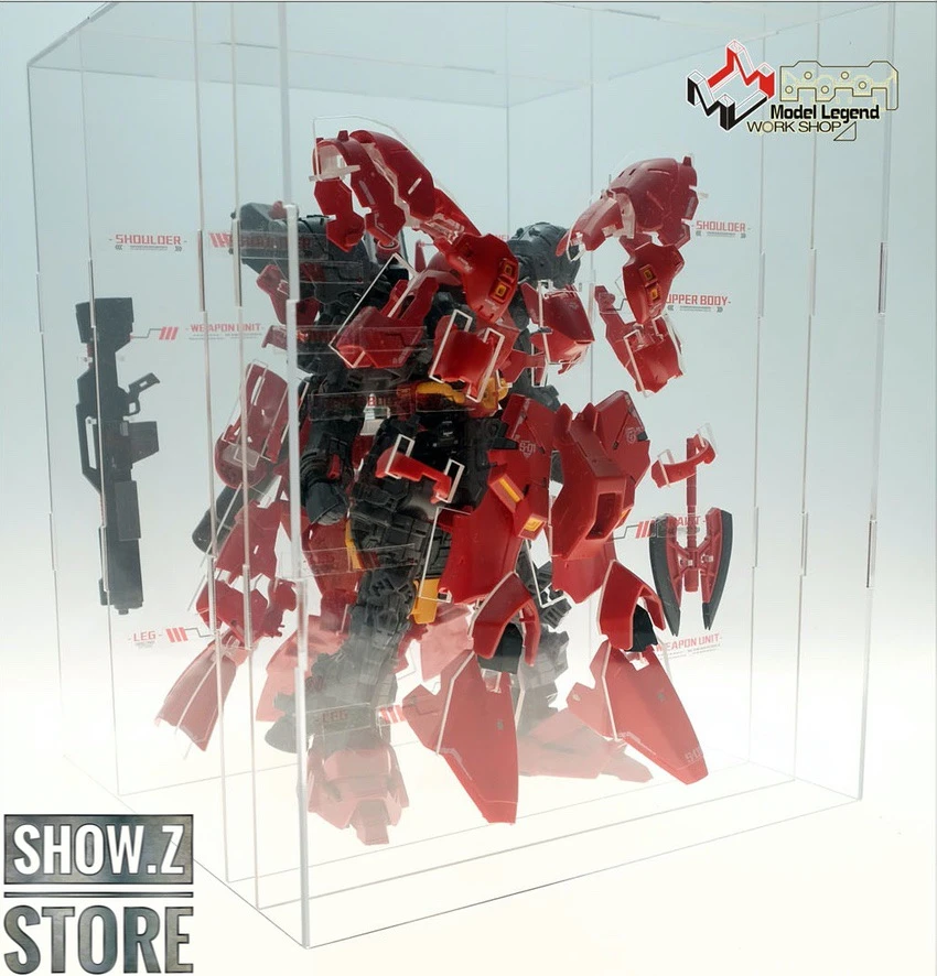 Model Legend 1/144 MSN-04 Sazabi Internal Structure Showcase Display - Image 3