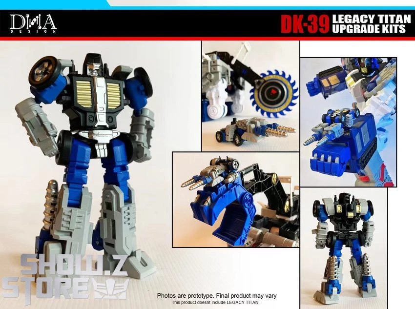 DNA Design DK-39 Upgrade Kits For Legacy Titan Cybertron Universe Metroplex W/o Bonus - Image 3