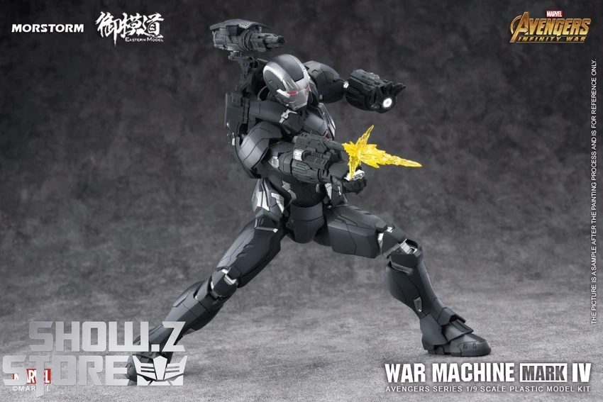 Eastern Model 1/9 Iron Man Mark 4 War Machine Model Kit Reissue - Image 4