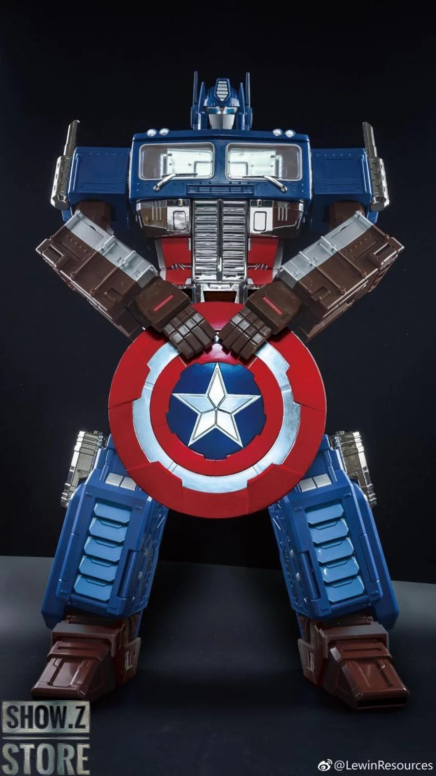 Lewin Resources Captain America Shield For LW-01A Optimus Prime - Image 4