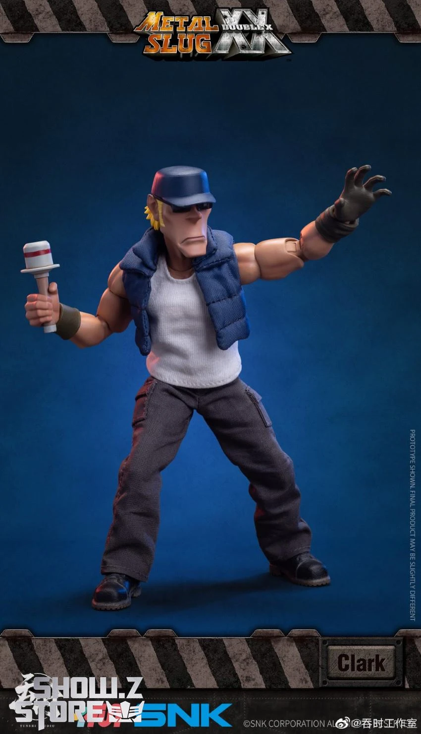 Tunshi Studio 1/12 SNK Licensed Metal Slug 3 Clark - Image 8