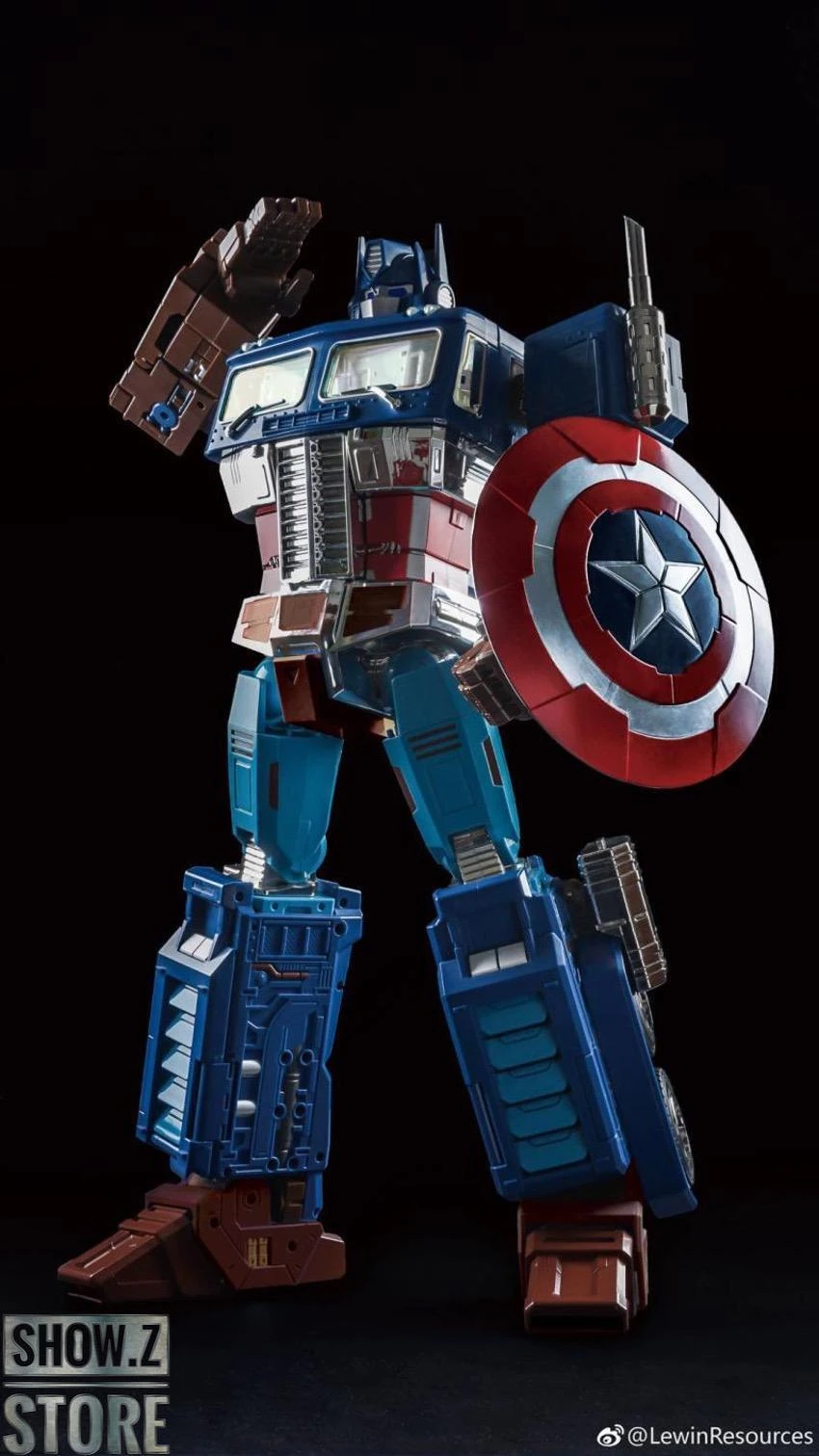 Lewin Resources Captain America Shield For LW-01A Optimus Prime - Image 7