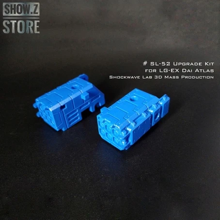 Shockwave Lab SL SL-52 SL52 Upgrade Kit For Takara Legends LG-EX Dai Atlas Big Powered