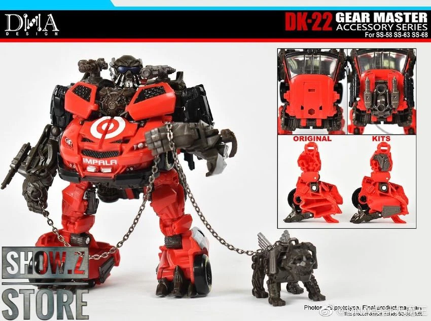 DNA Design DK-22 Upgrade Kit For SS-32/44/05 Studio Series DOTM Wreckers - Image 11