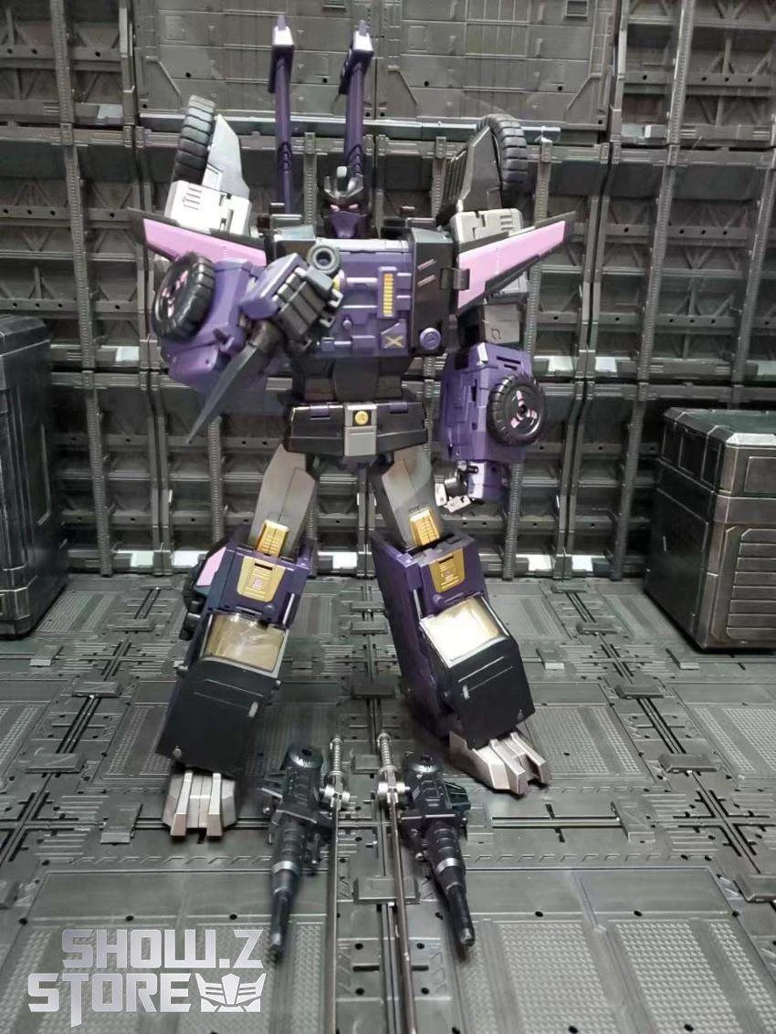 DX9 Toys D10 Hanzo Sixshot Black Version - Image 4